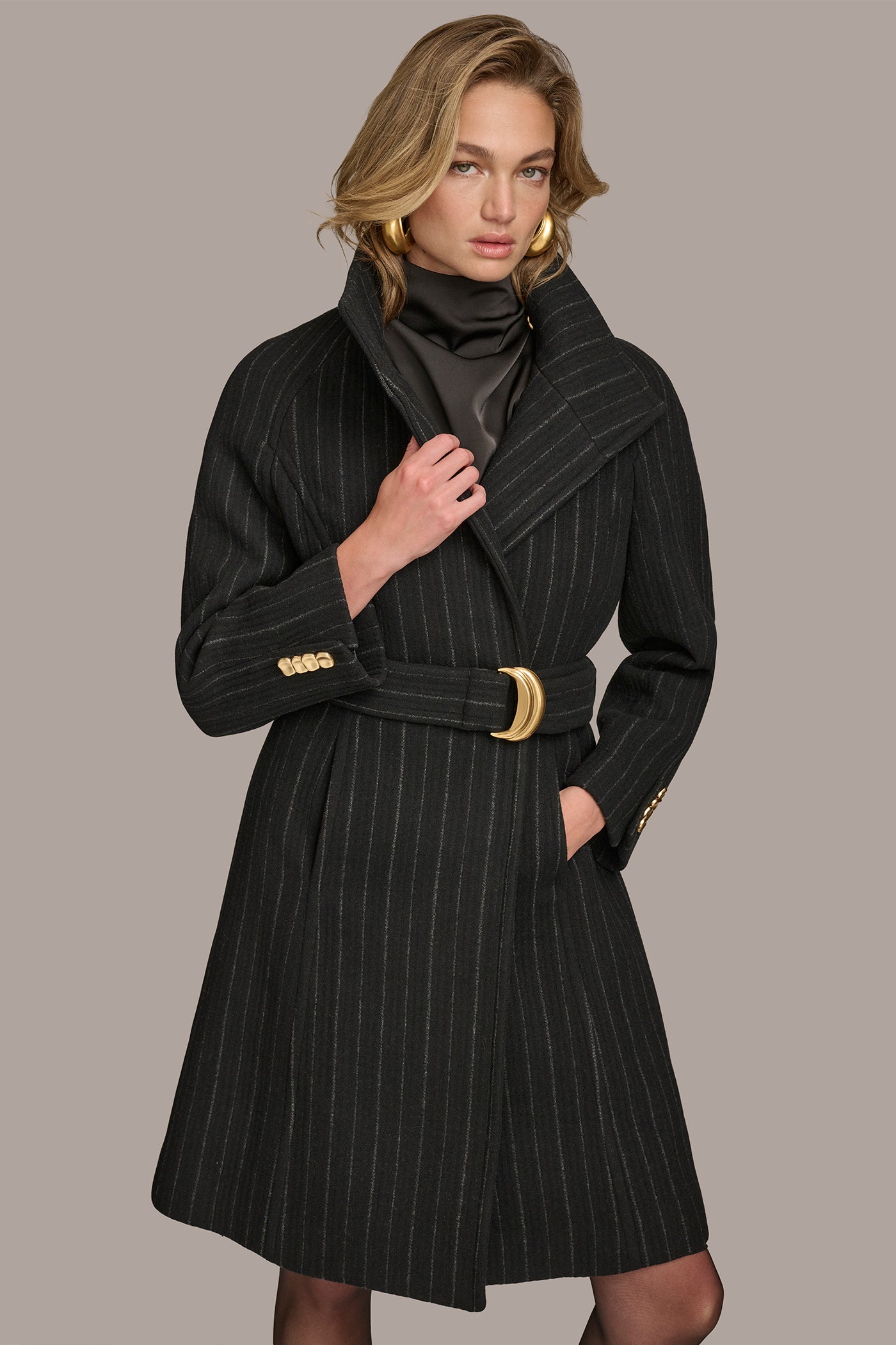 Donna Karan | WOOL TRENCH COAT