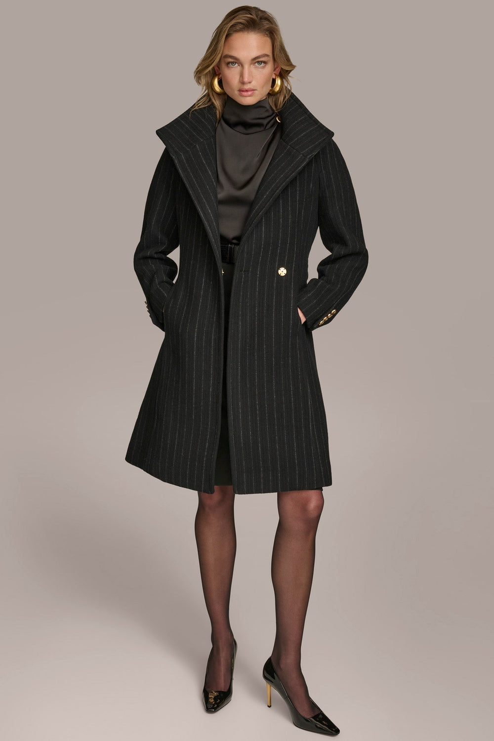Donna Karan | WOOL TRENCH COAT