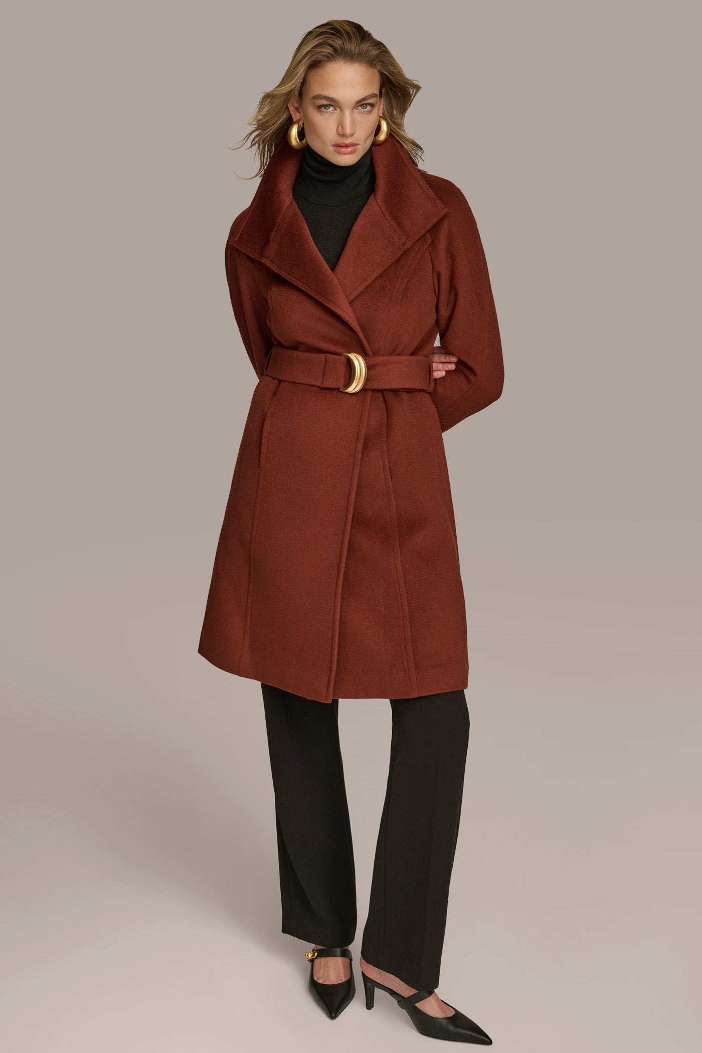 Donna Karan | WOOL TRENCH COAT