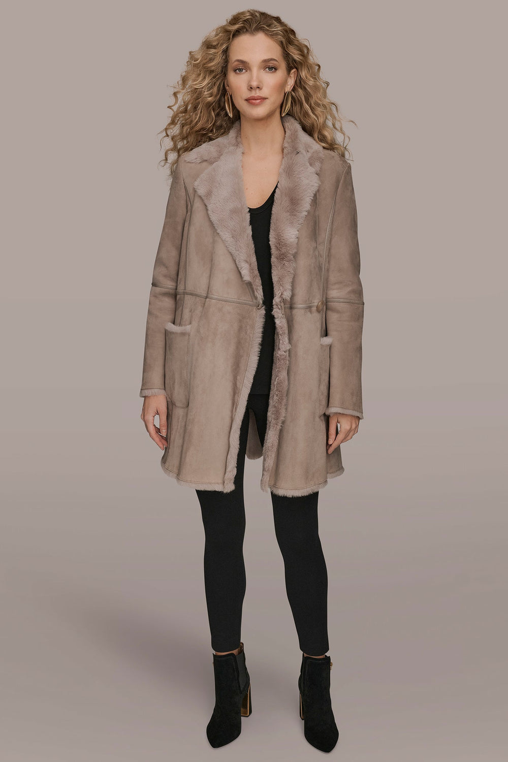 Donna Karan | SHEARLING COAT