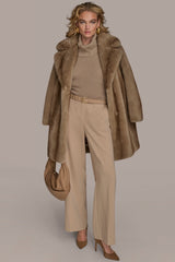 Donna Karan | LUXE FAUX FUR COAT