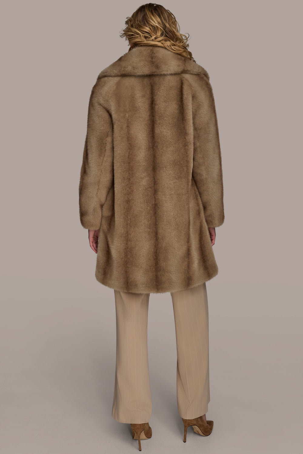 Donna Karan | LUXE FAUX FUR COAT