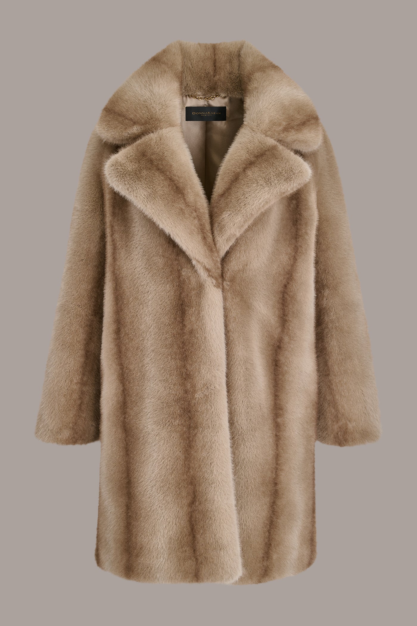 Donna Karan | LUXE FAUX FUR COAT