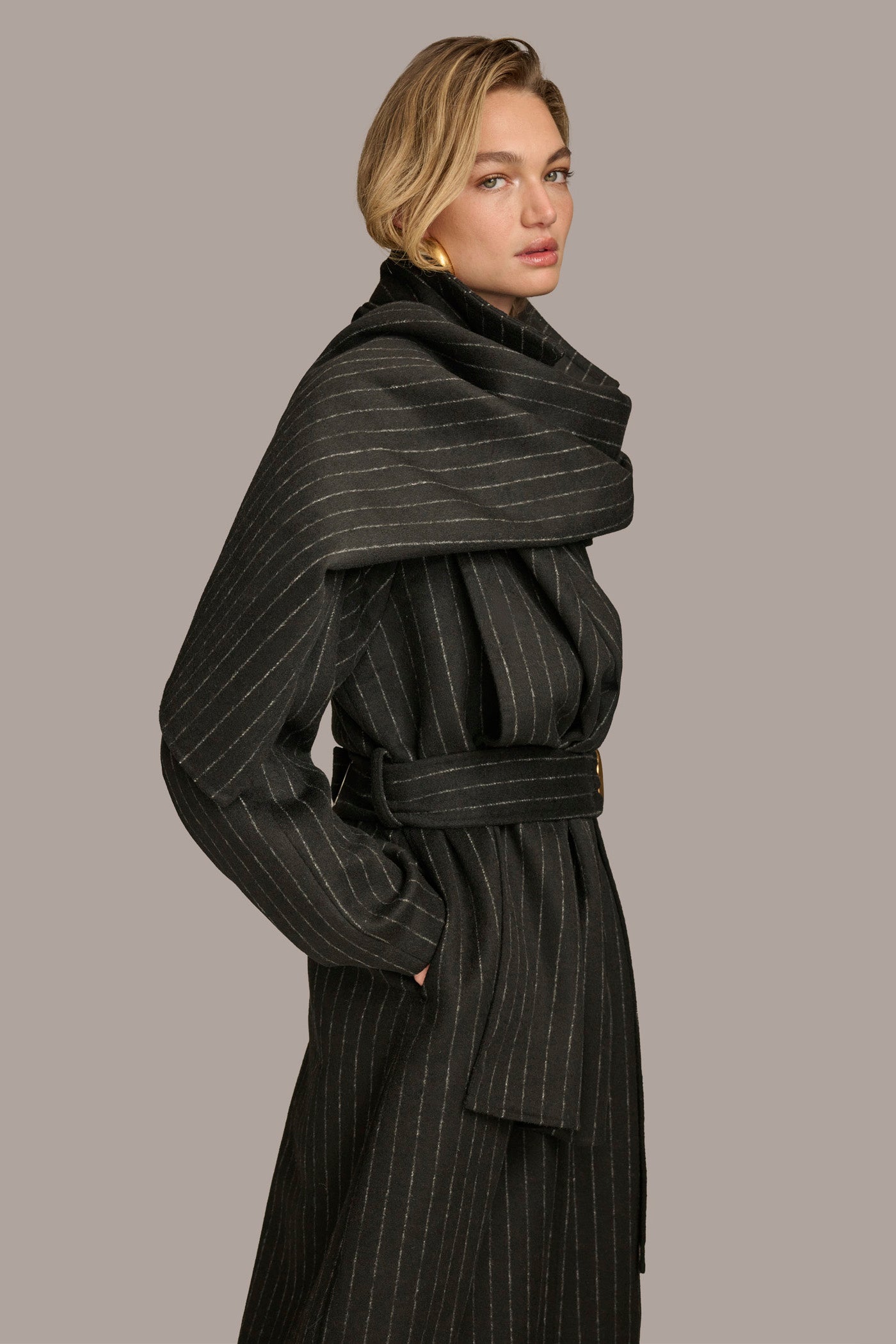 Donna Karan | WOOL LONG COAT
