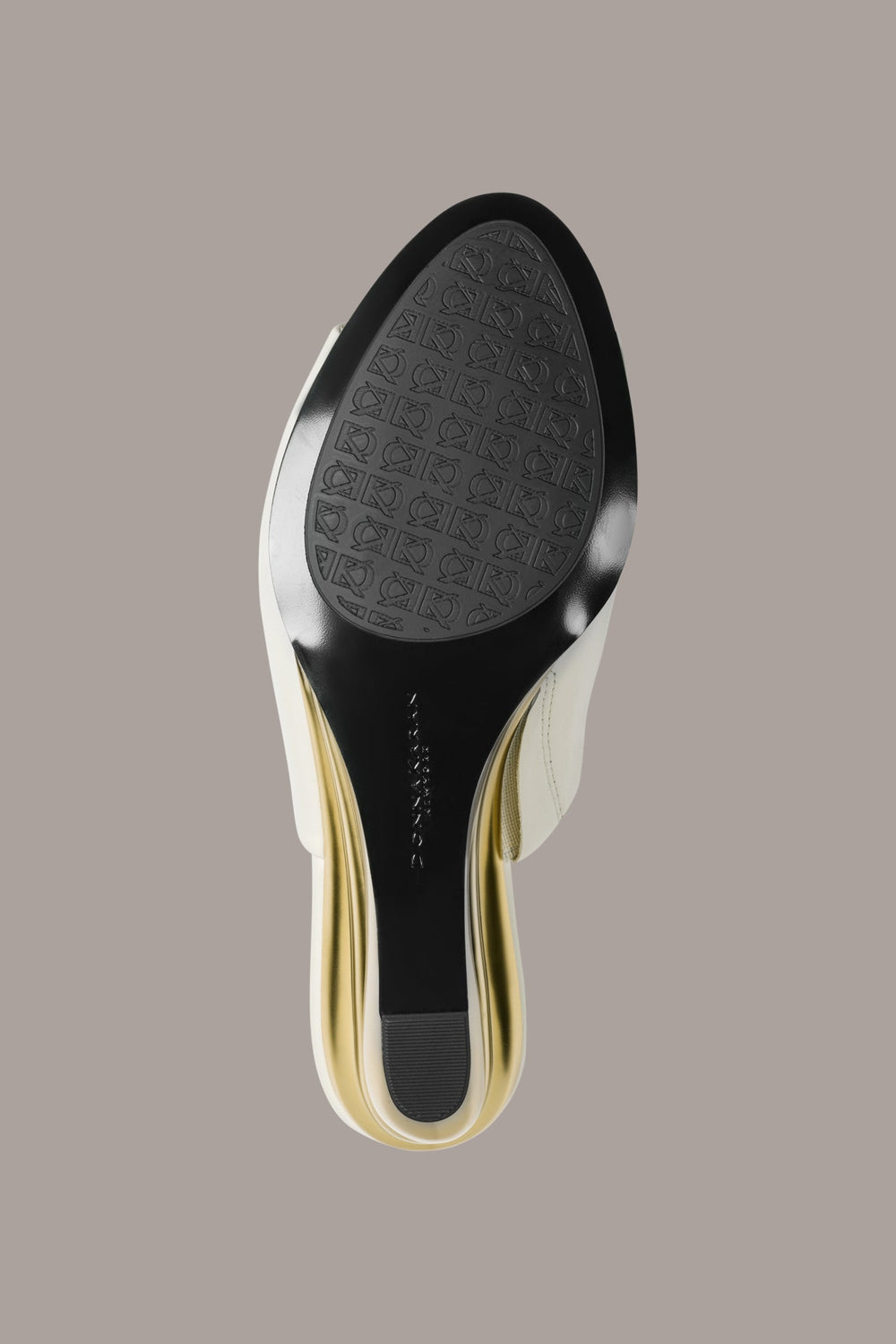 Donna Karan | DONNA LEATHER WEDGE MULE SANDAL