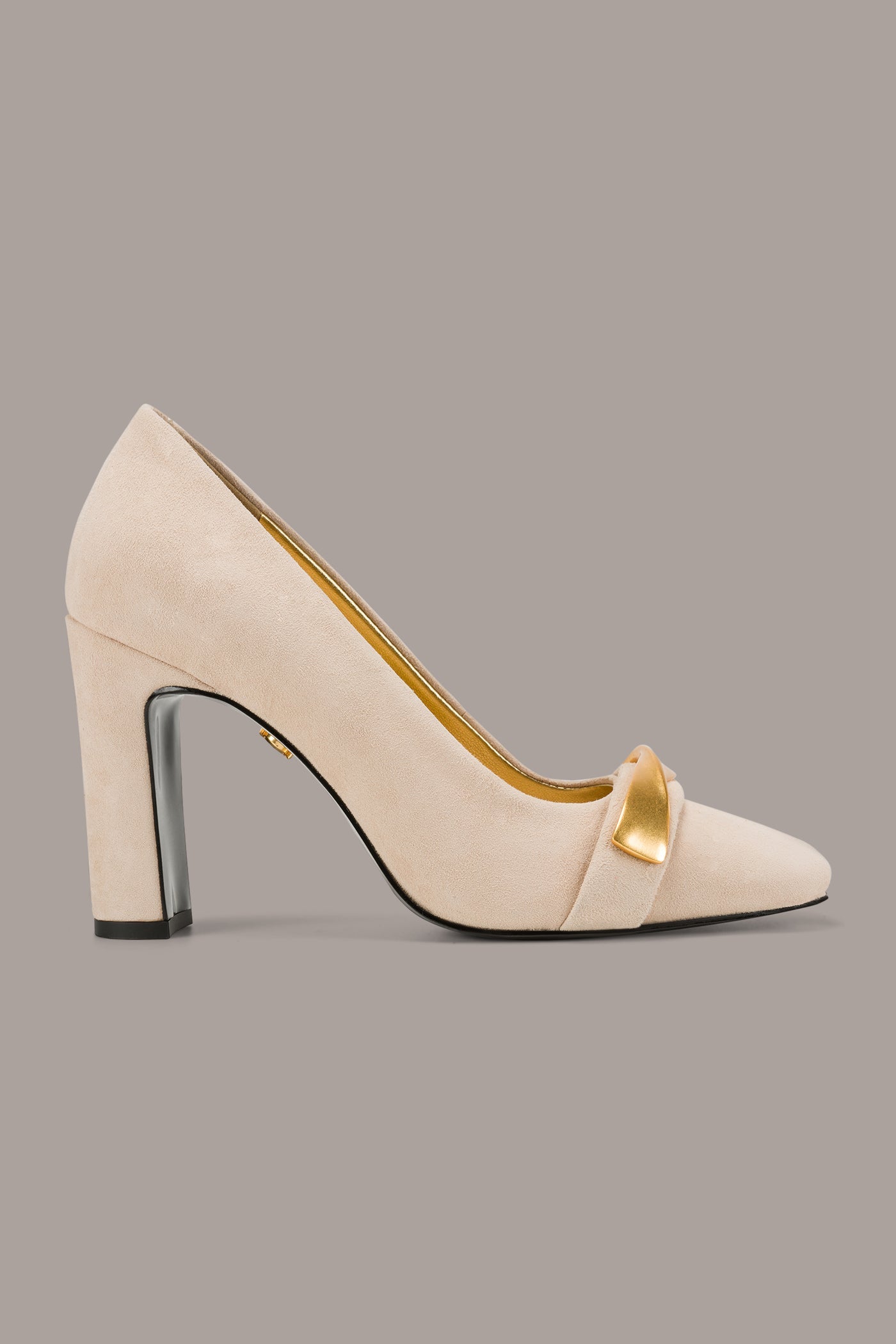 Donna Karan | SABINA EMBELLISHED SUEDE HIGH PUMP