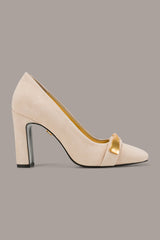 Donna Karan | SABINA EMBELLISHED SUEDE HIGH PUMP
