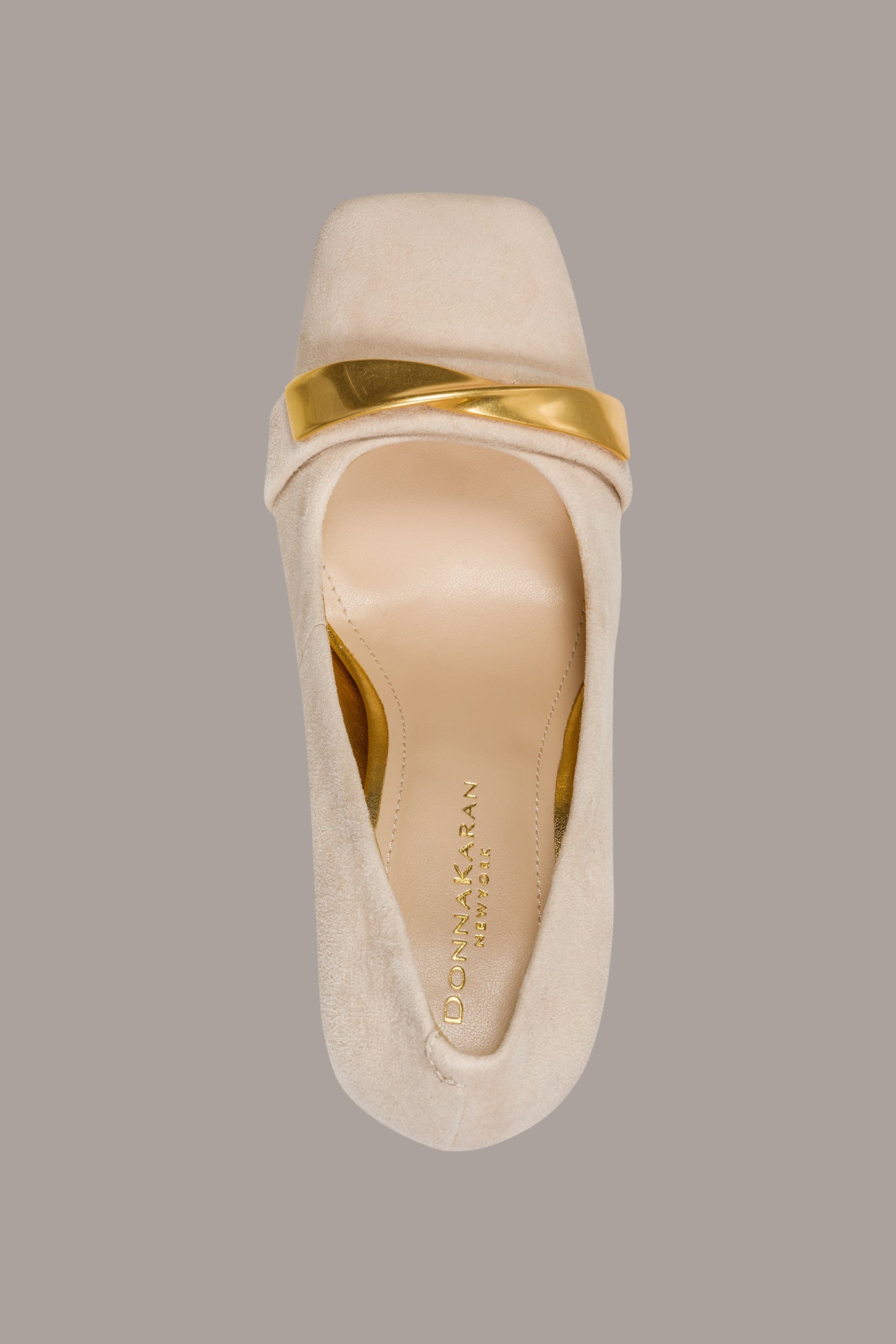 Donna Karan | SABINA EMBELLISHED SUEDE HIGH PUMP