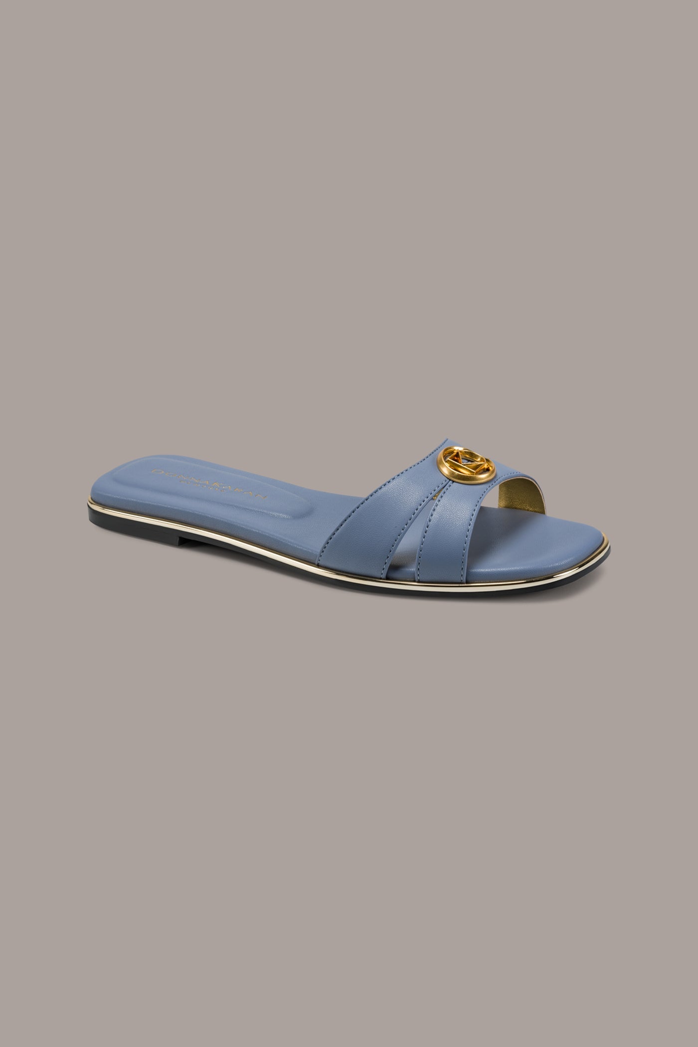 Donna Karan | HALO SQUARE-TOE SLIDE SANDAL