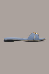 Donna Karan | HALO SQUARE-TOE SLIDE SANDAL