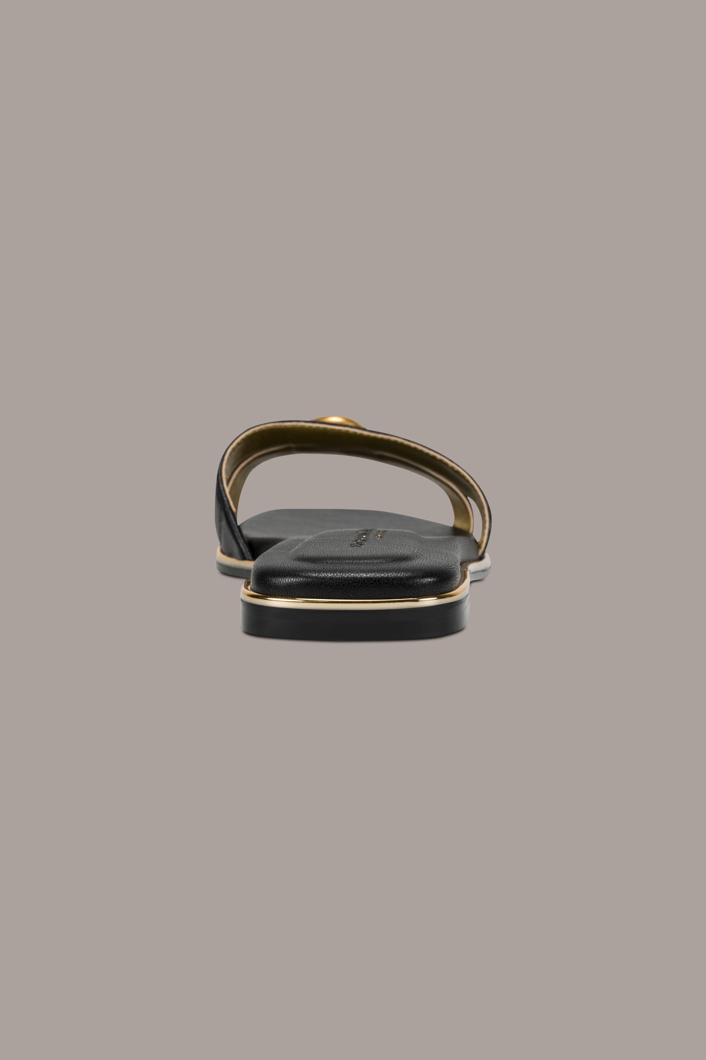 Donna Karan | HALO SQUARE-TOE SLIDE SANDAL