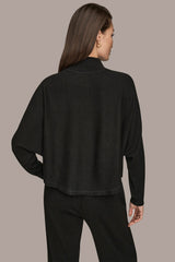 Donna Karan | MOCK-NECK TOP