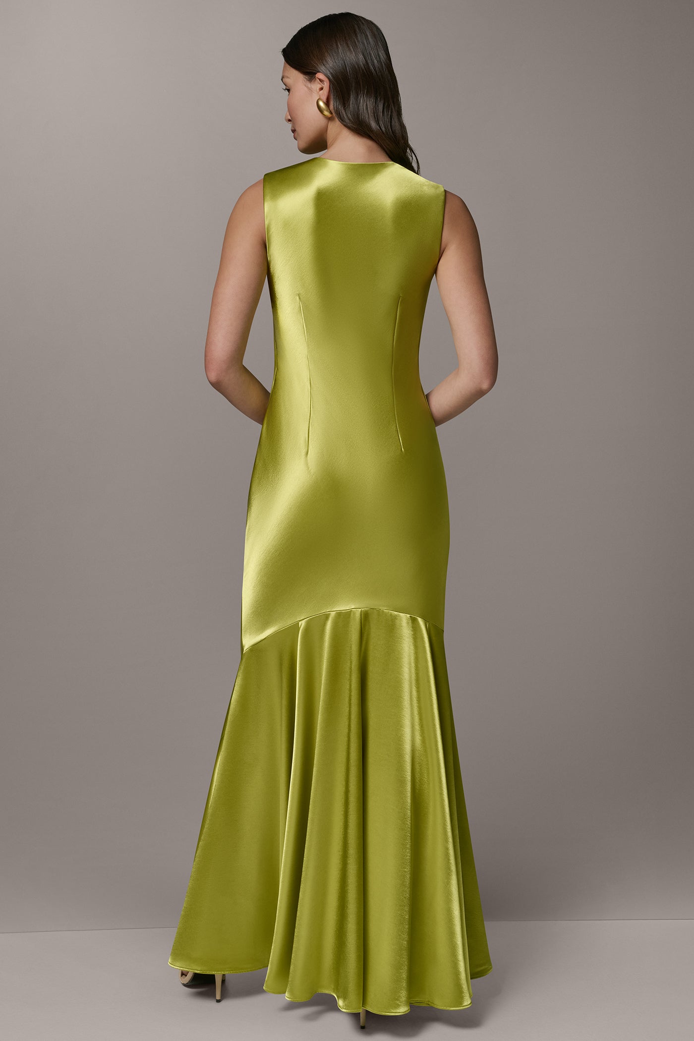 Donna Karan | SLEEVELESS COWL-NECK GOWN