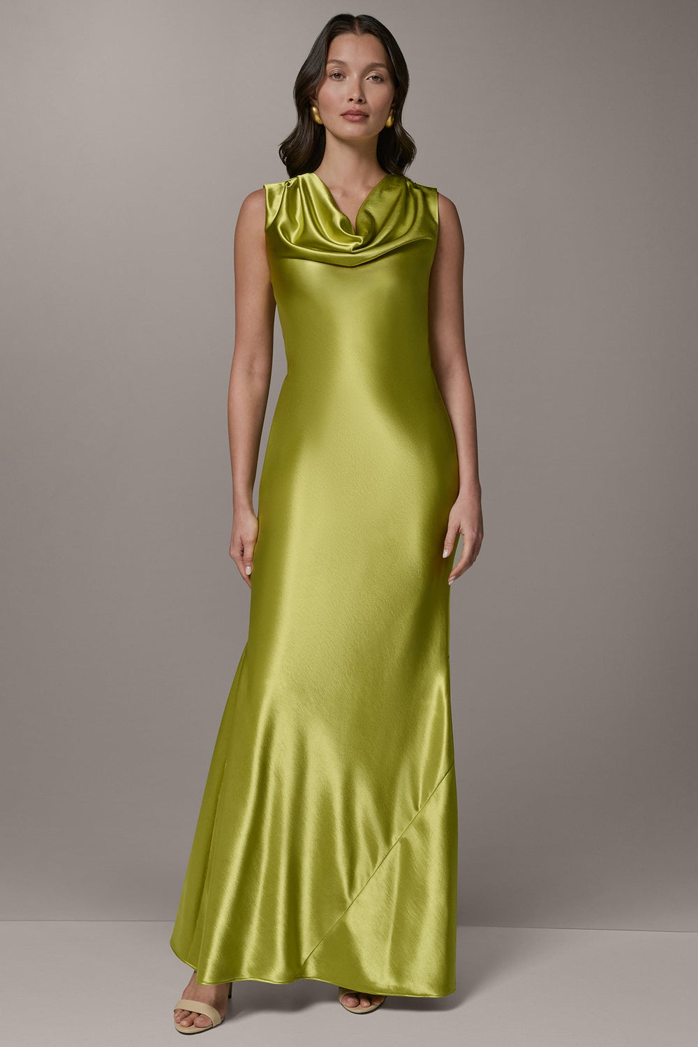 Donna Karan | SLEEVELESS COWL-NECK GOWN