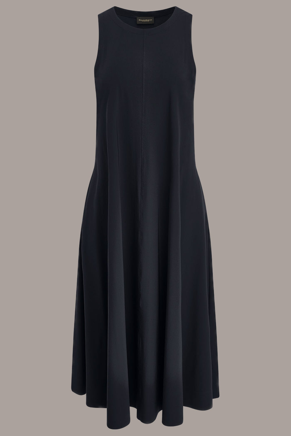 Donna Karan | SLEEVELESS MIDI TRAPEZE DRESS