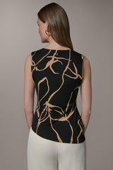 Donna Karan | ASYMMETRIC KNIT TOP