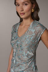 Donna Karan | DOT BURNOUT TOP