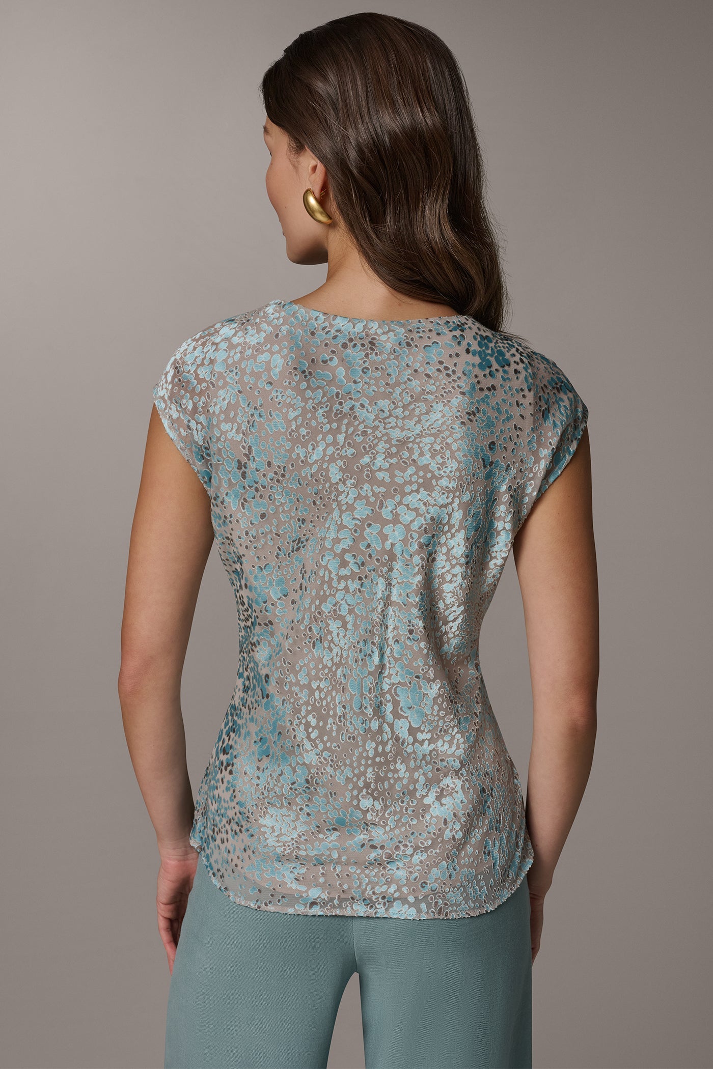 Donna Karan | DOT BURNOUT TOP
