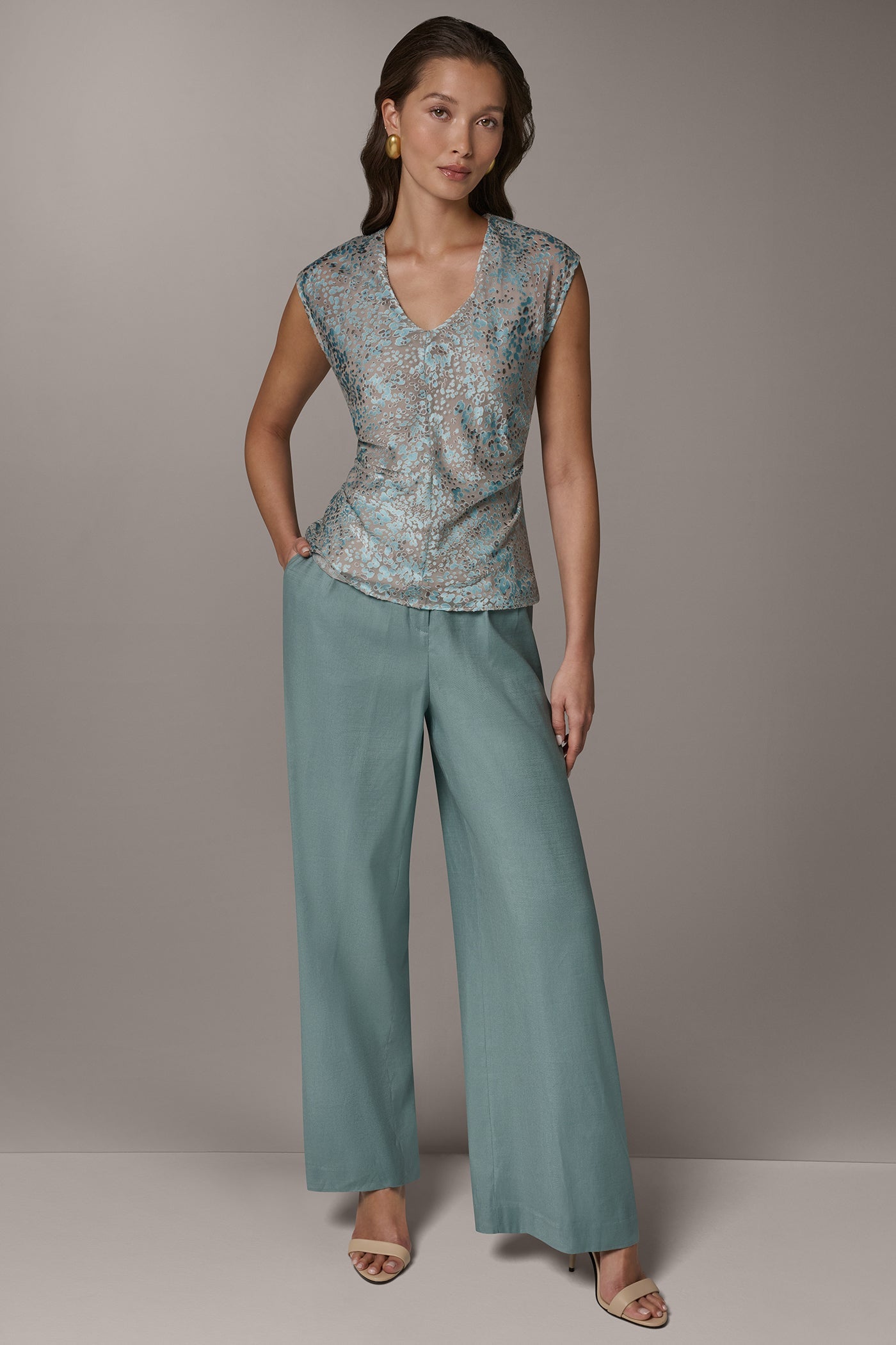 Donna Karan | DOT BURNOUT TOP