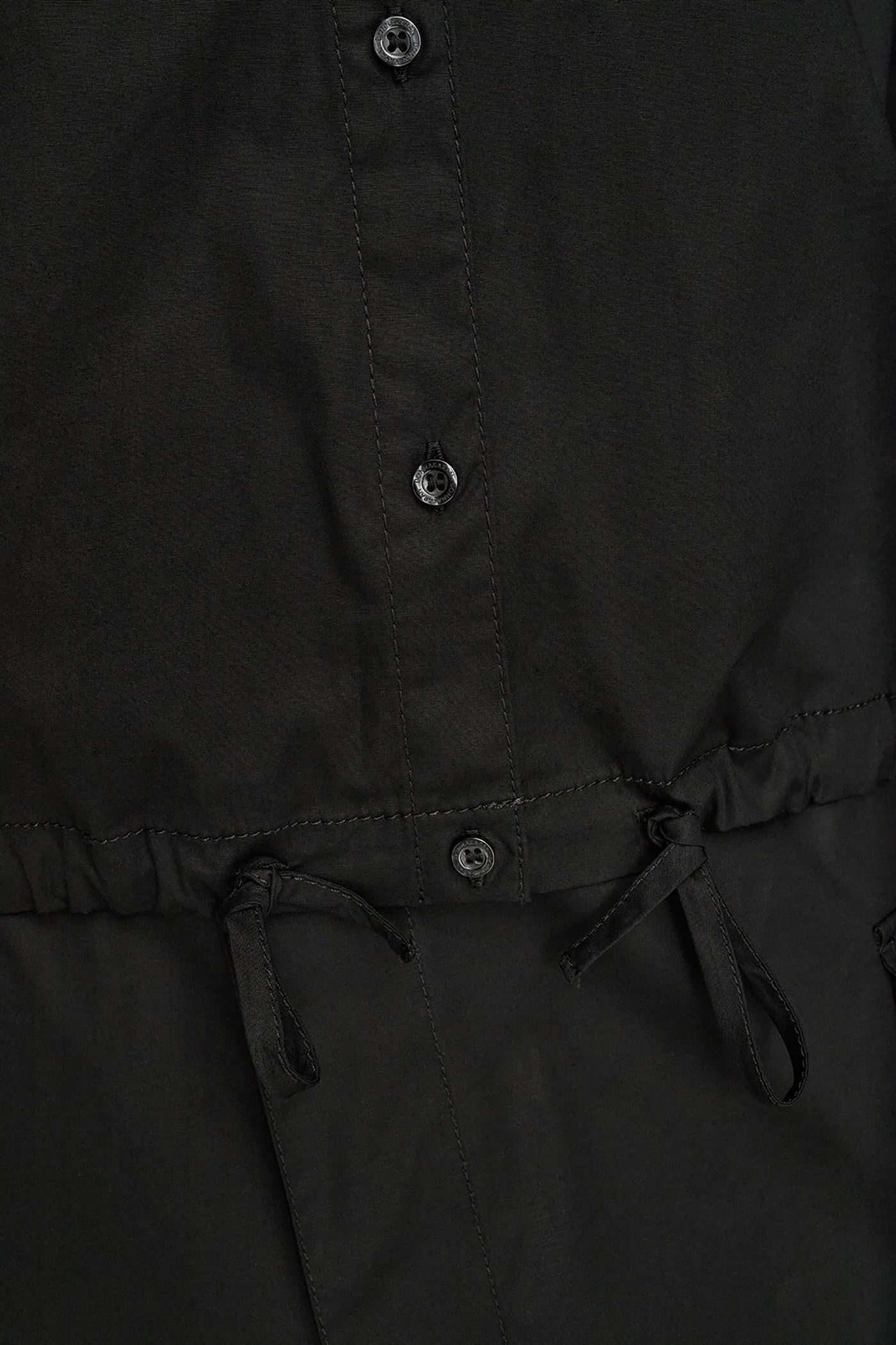 Donna Karan | HOODED BUTTON-DOWN SHIRT