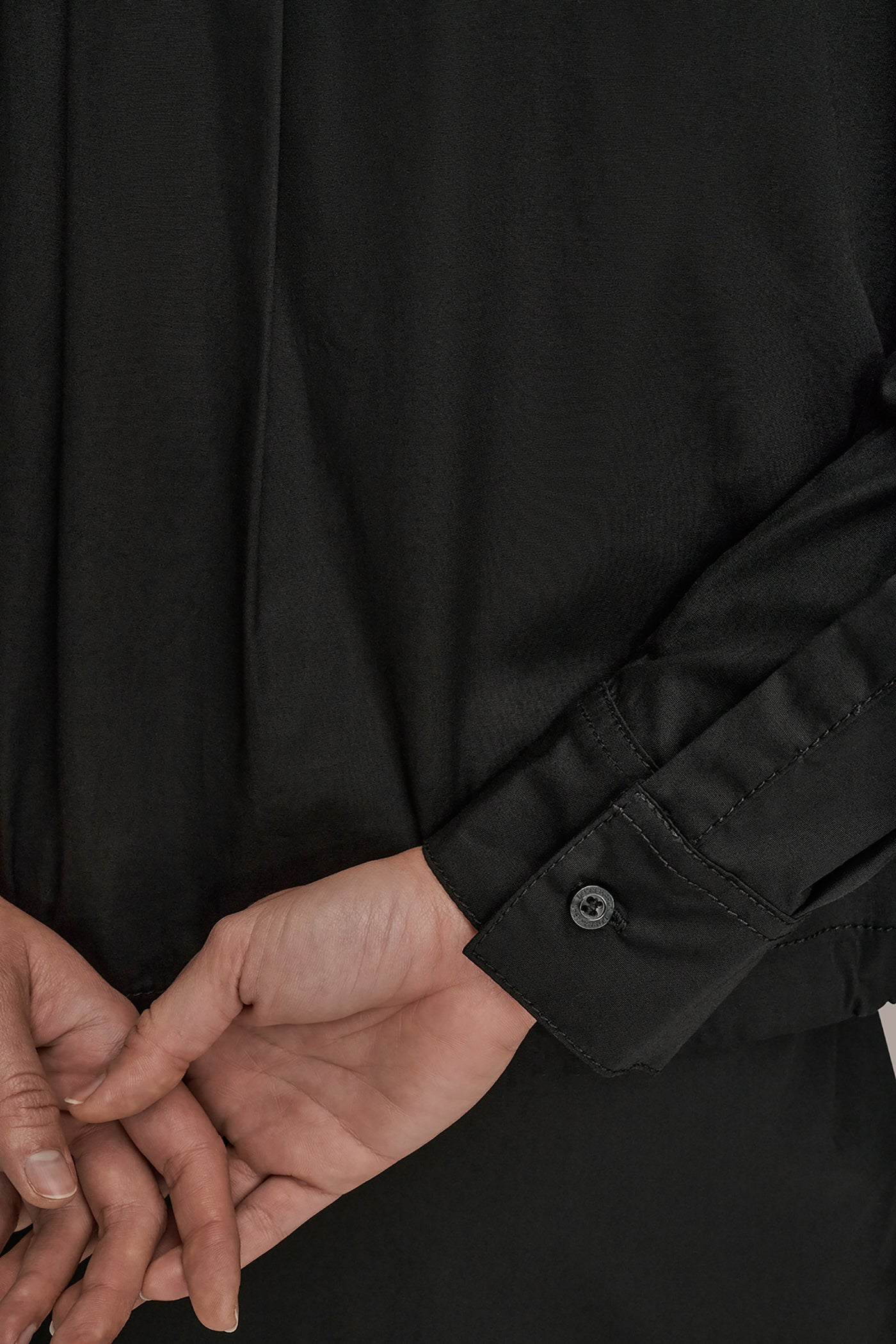 Donna Karan | HOODED BUTTON-DOWN SHIRT