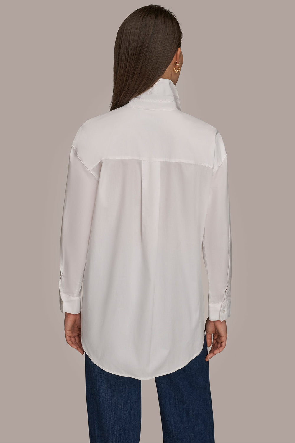 Donna Karan | COTTON-POPLIN SHIRT