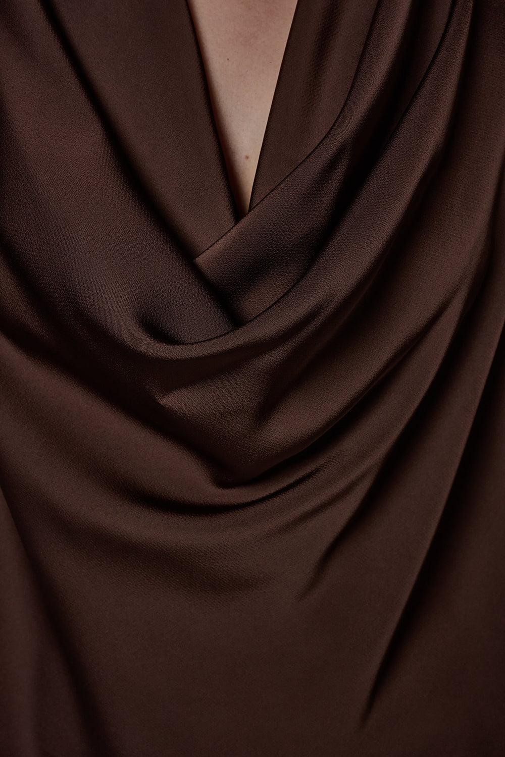 Donna Karan | CAP SLEEVE MIXED MEDIA TOP