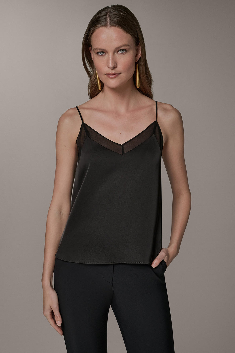 Donna Karan | SLEEVELESS V-NECK CAMI
