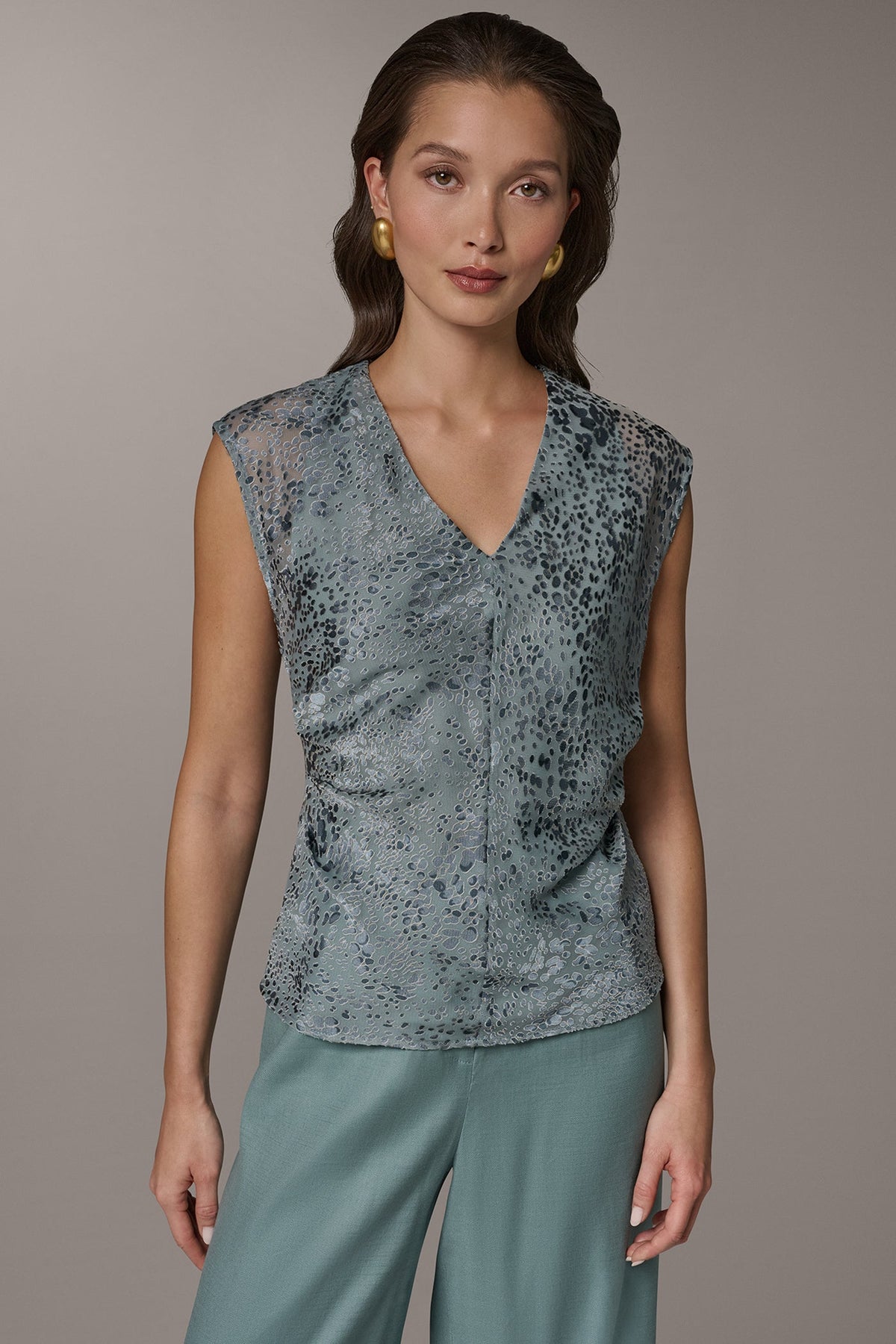 Donna Karan | DOT BURNOUT TOP