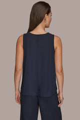 Donna Karan | THE MODERN TRAVEL SLEEVELESS SWING TANK