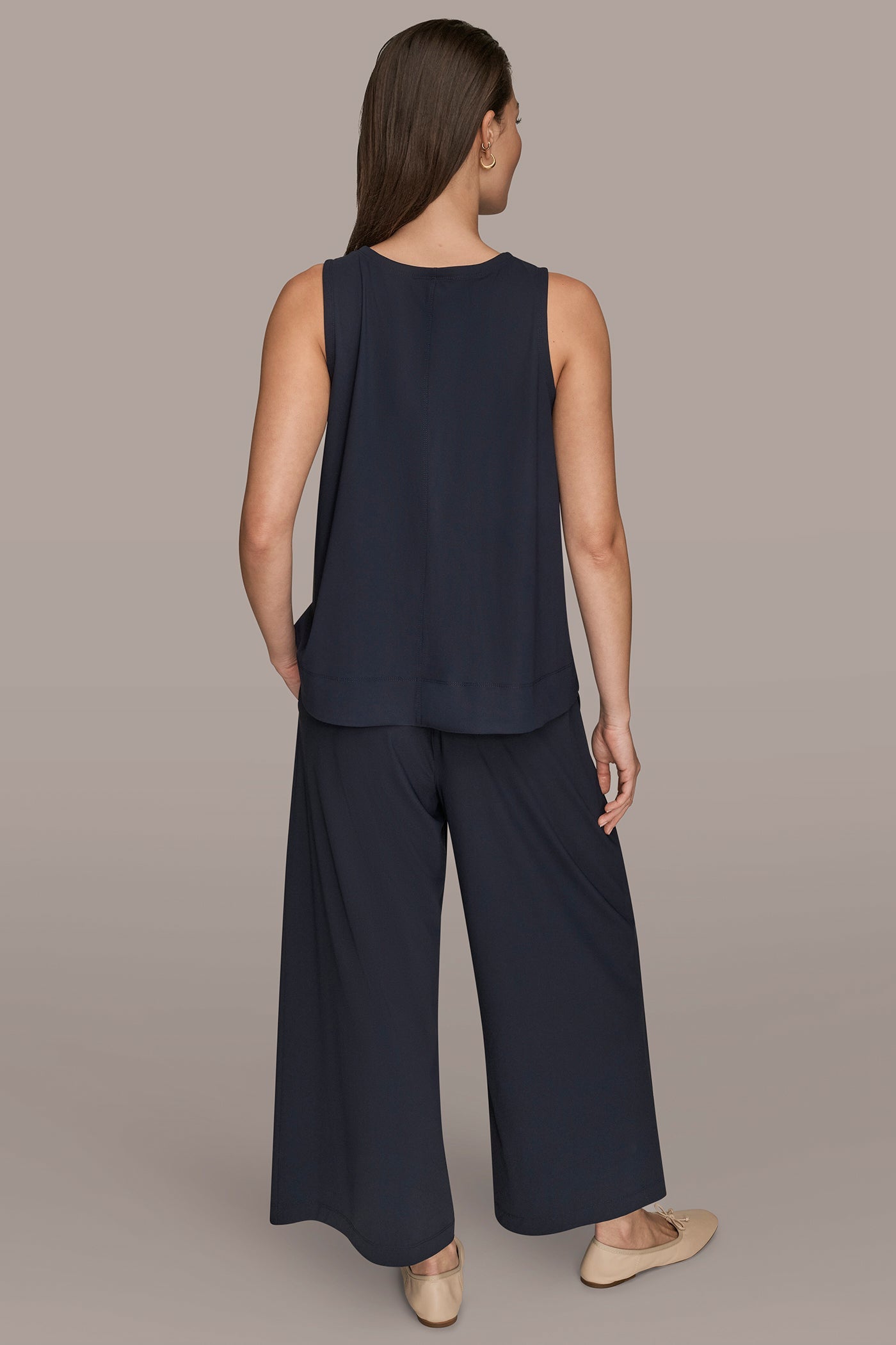 Donna Karan | THE MODERN TRAVEL SLEEVELESS SWING TANK