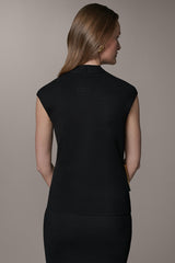 Donna Karan | V-NECK WRAP-EFFECT TOP