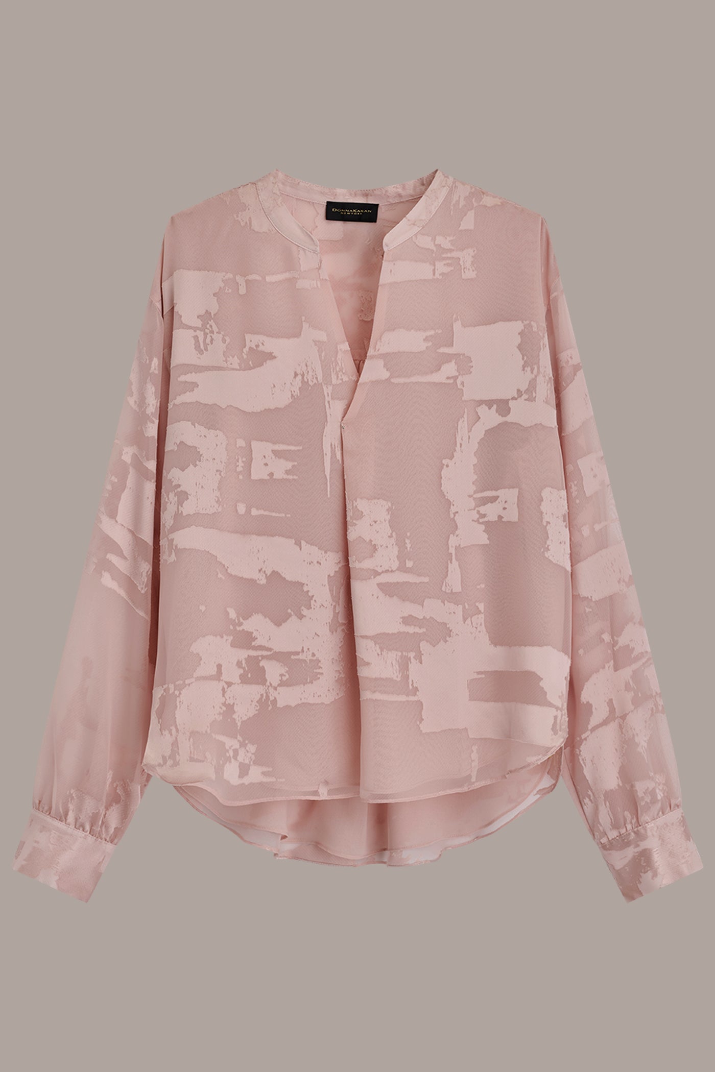 Donna Karan | ABSTRACT BURNOUT BLOUSE