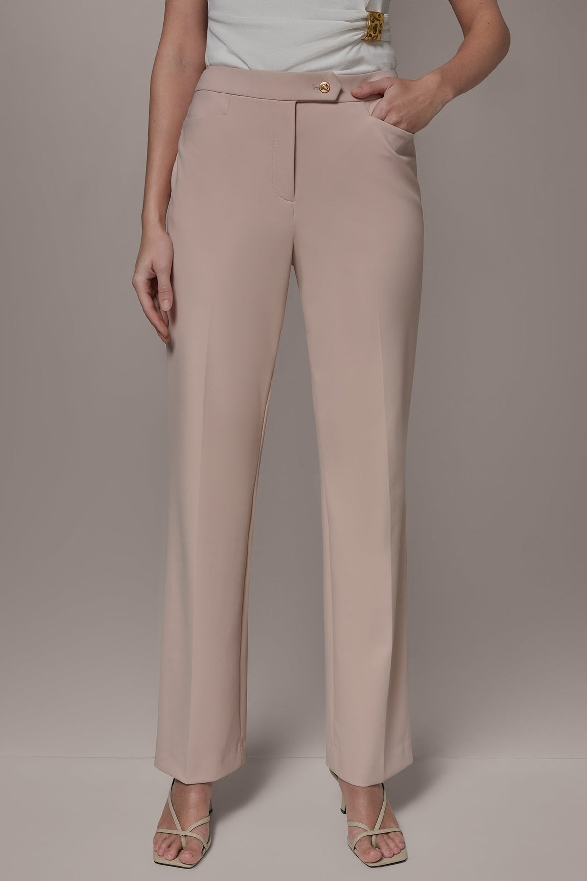 Donna Karan | MID-RISE BOOTCUT SUIT PANT
