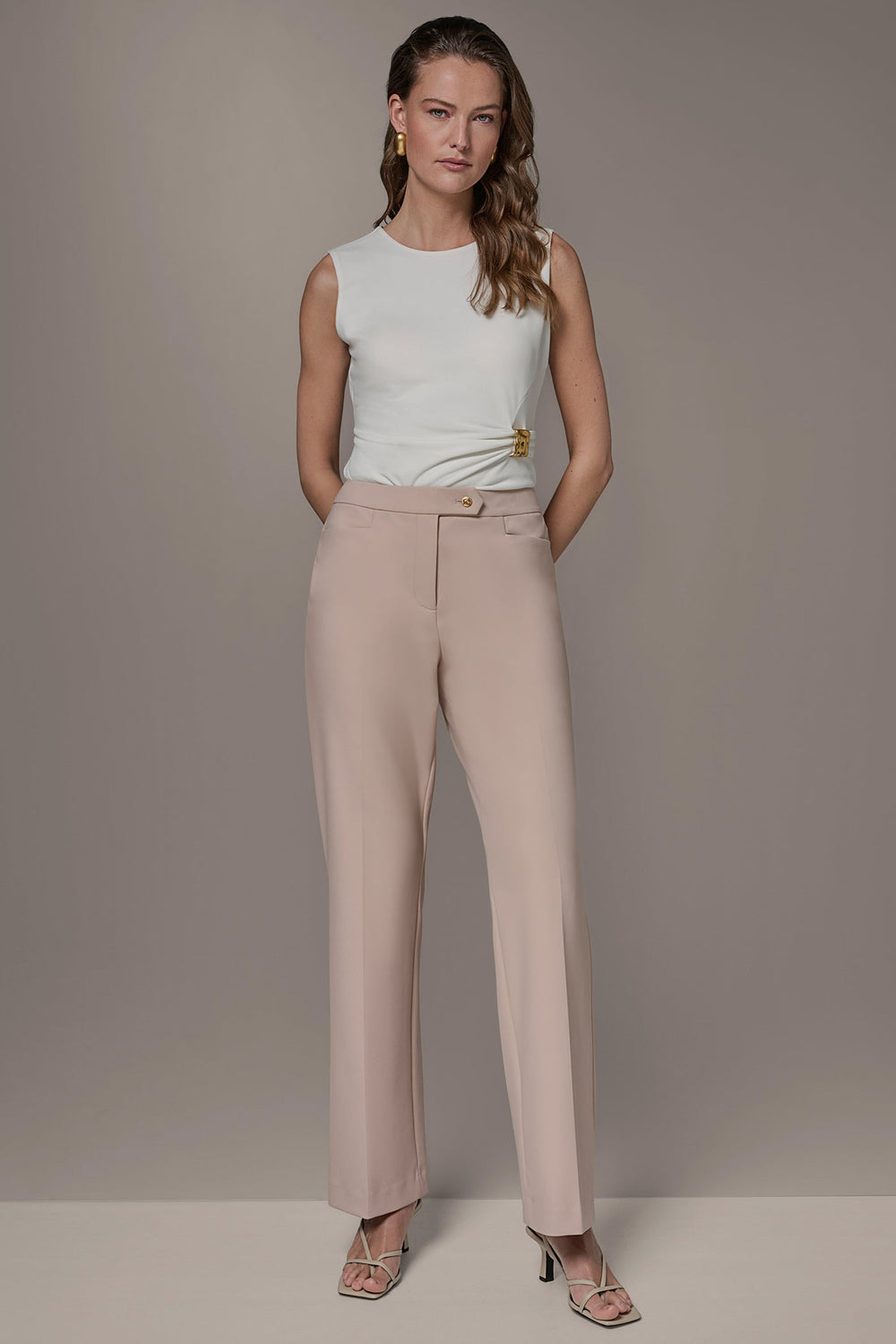 Donna Karan | MID-RISE BOOTCUT SUIT PANT