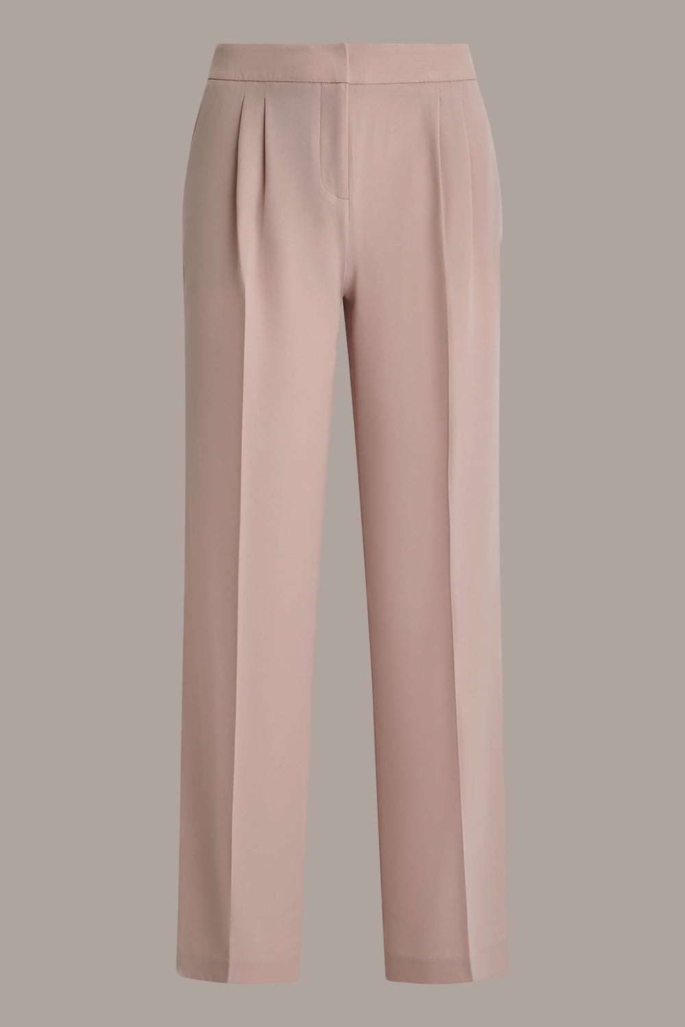 Donna Karan | MID-RISE PLEATED WIDE-LEG SUIT PANT