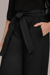 Donna Karan | CROPPED MID-RISE WIDE-LEG PANT