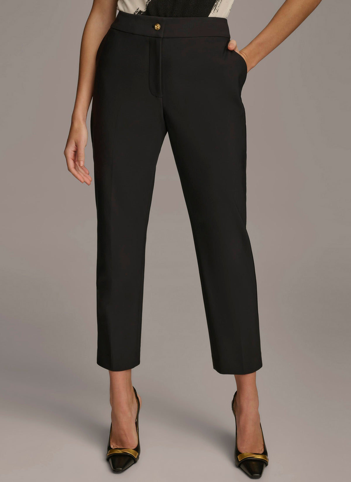 Donna Karan | SLIM LEG ANKLE LENGTH PANT