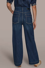 Donna Karan | THE DONNA HIGH-RISE WIDE-LEG JEAN