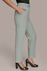 Donna Karan | HIGH-RISE STRAIGHT-LEG PANT