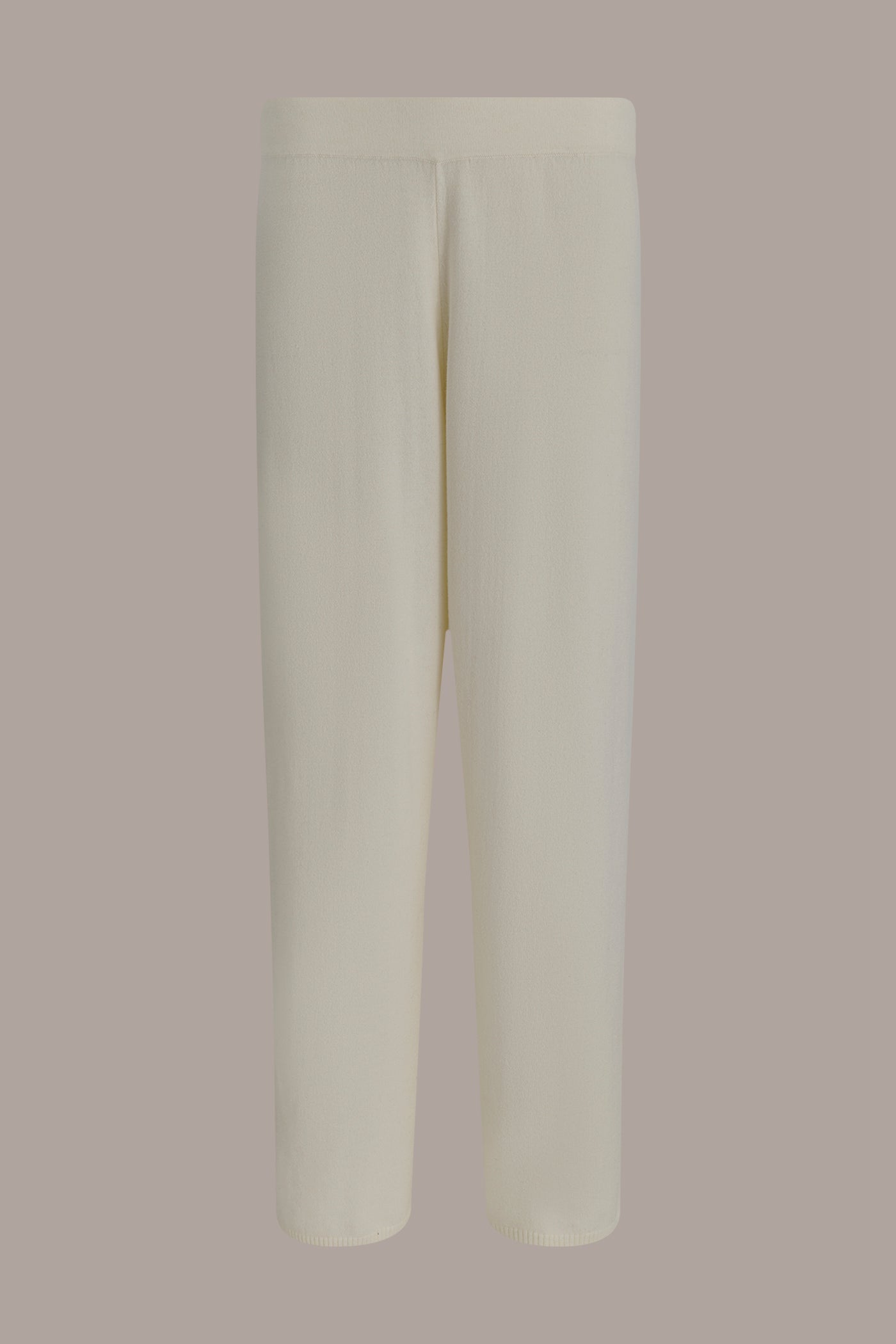 Donna Karan | HIGH-RISE WIDE-LEG SWEATER ANKLE PANT