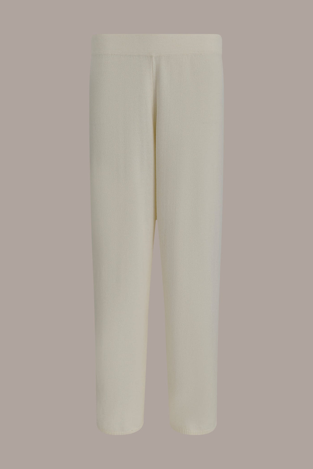 Donna Karan | HIGH-RISE WIDE-LEG SWEATER ANKLE PANT