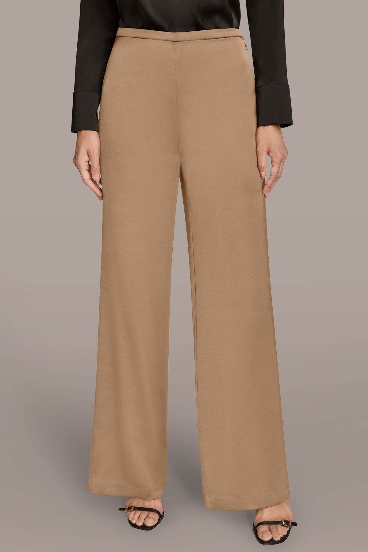 Donna Karan | WIDE LEG PULL ON PANT