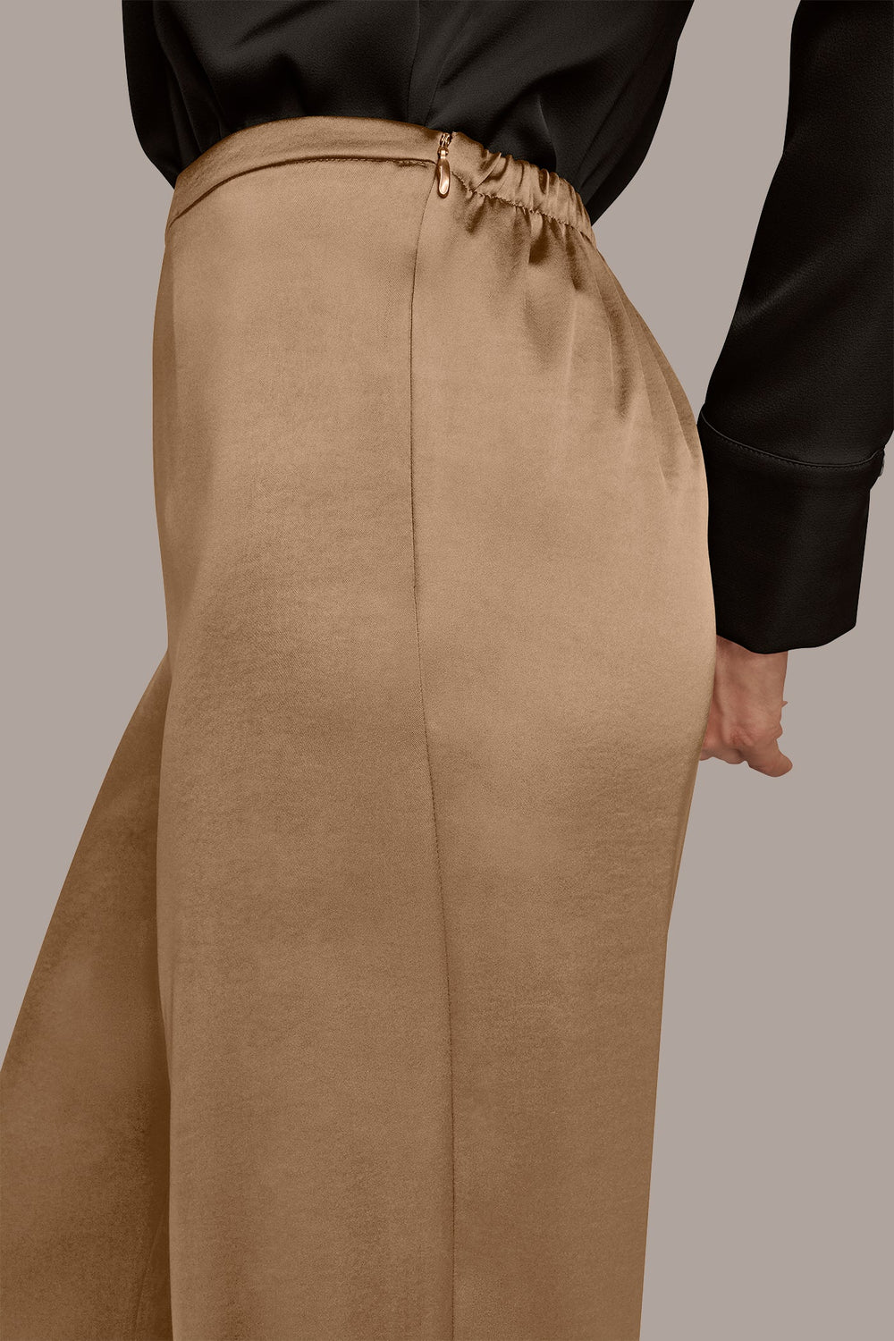 Donna Karan | WIDE LEG PULL ON PANT