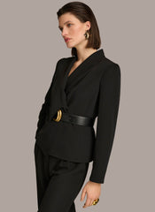 Donna Karan | BELTED BLAZER