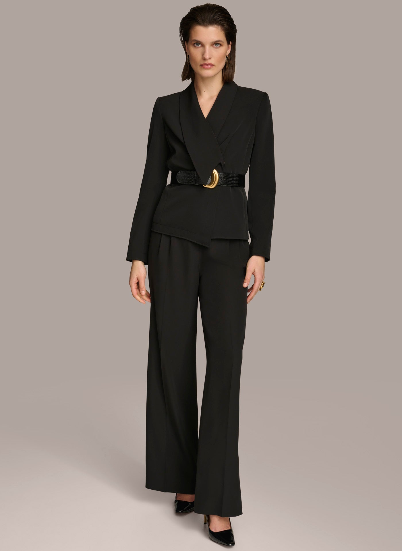 Donna Karan | BELTED BLAZER