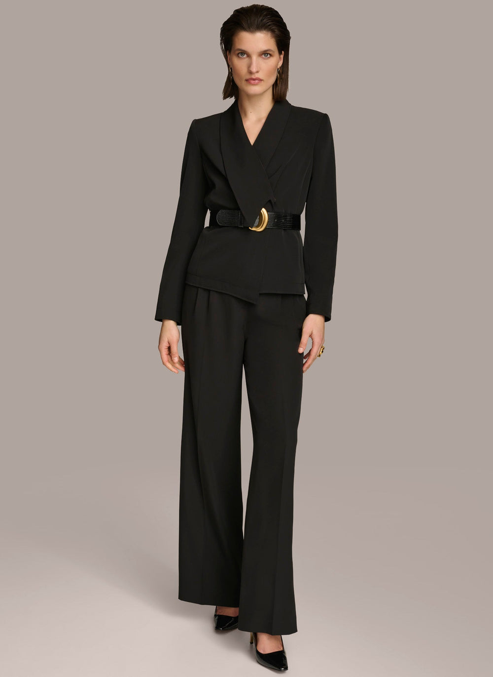 Donna Karan | BELTED BLAZER