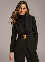 Donna Karan | BELTED BLAZER