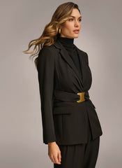 Donna Karan | BELTED BLAZER