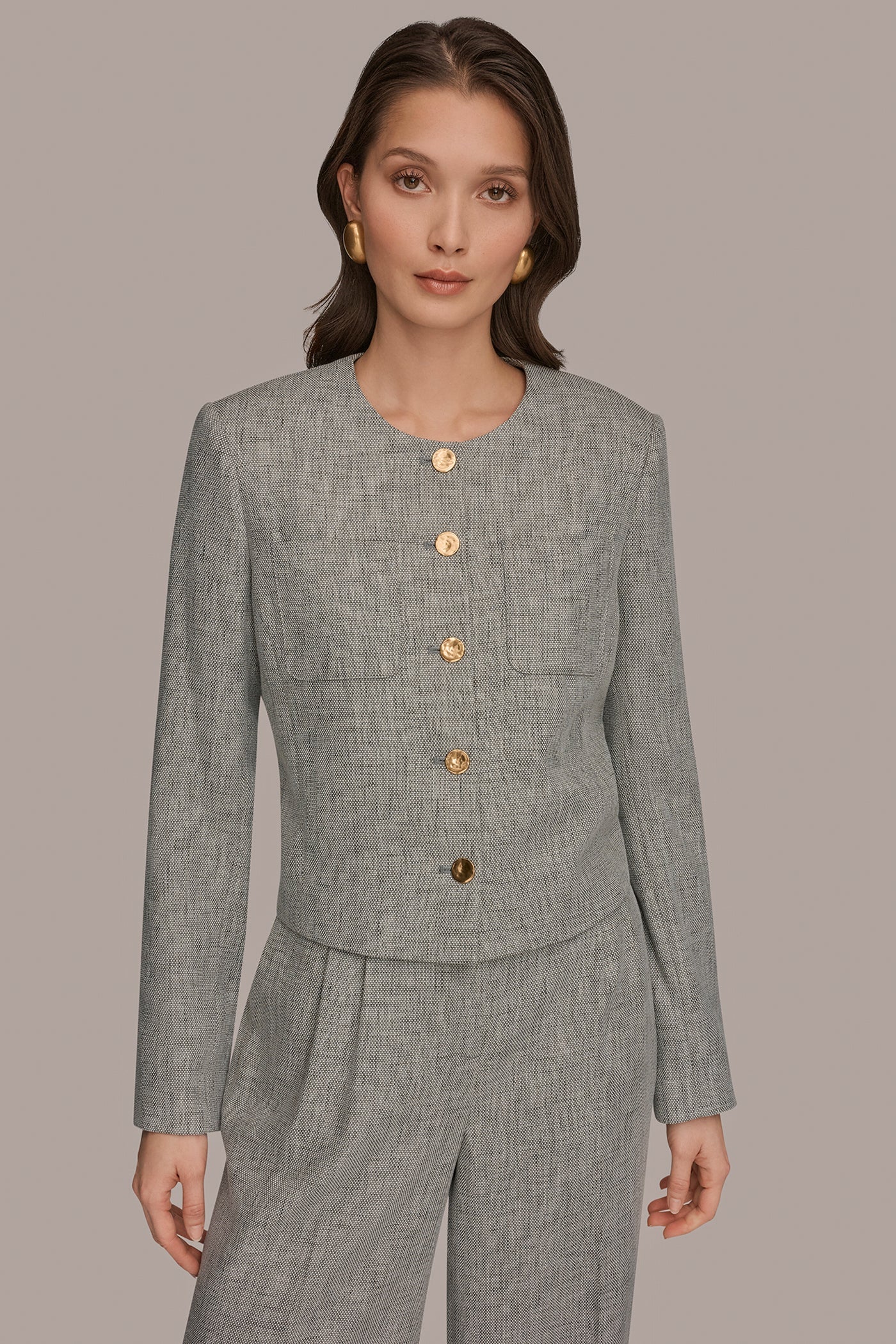 Donna Karan | CROPPED LADY JACKET